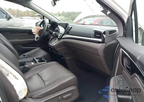 2019 Honda Odyssey Elite z USA, uszkodzony, nr VIN 5FNRL6H91KB067358